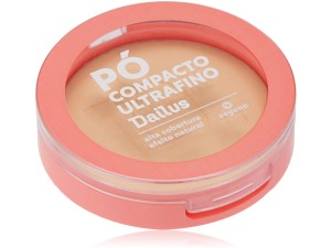 PÓ COMPACTO ULTRAFINO DAILUS D.1 CLARO 10G