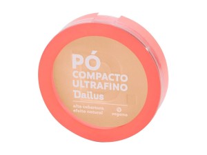 PÓ COMPACTO ULTRAFINO DAILUS D.4 CLARO 10G
